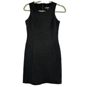 Anatomie Black LBD Travel Dress Sleeveless Ponti Fabric Size XS Capsule Wardrobe